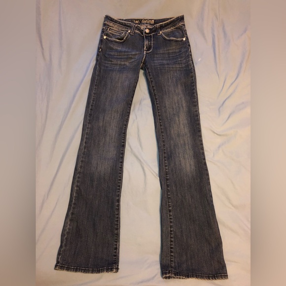 X Ten Denim jeans embroidered and embellished size 5 preowned condition - Picture 5 of 15